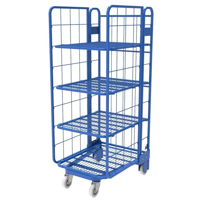 Nestable Roll container with 3 sides (H):1800mm(70.92inch) Nestable Roll container with 3 sides (H):1800mm(70.92inch)