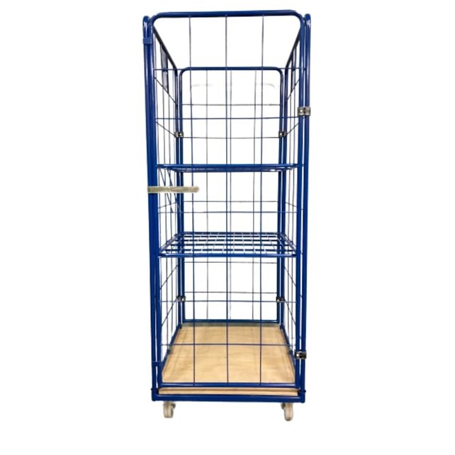 Roll container demountable 4 sides with wooden floor Roll container demountable 4 sides with wooden floor