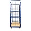 SalesBridges Roll container demountable 4 sides with wooden floor