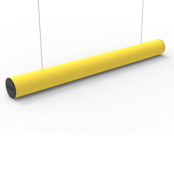 Suspended Height Restrictor safety and marking for parking 1000 mm from polyethylene