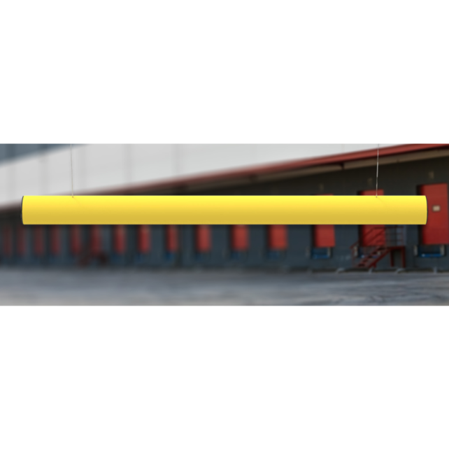 Suspended Height Restrictor safety and marking for parking 1500 mm from polyethylene Suspended Height Restrictor safety and marking for parking 1500 mm from polyethylene