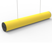 Suspended Height Restrictor safety and marking for parking 1500 mm from polyethylene Suspended Height Restrictor safety and marking for parking 1500 mm from polyethylene