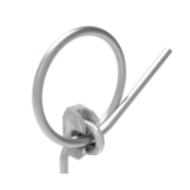 Suspended Height Restrictor safety and marking for parking 1500 mm from polyethylene Suspended Height Restrictor safety and marking for parking 1500 mm from polyethylene