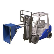 Chip Container 400L (14 cu ft)with wheels Tipper Container manual CW-model