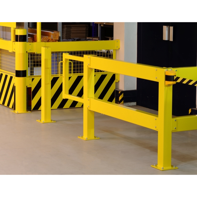 Safety Traffic Barrier Slide Railing Gate – Steel Sliding Gate System (Up to 3 m)
