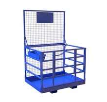 Access Safety Working Platform 1.3x1.11x2m (53x45x81 inch) for forklift 450 Kg CE Foldable