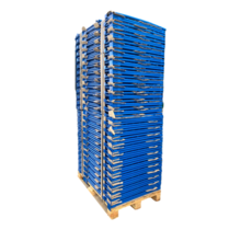 Steel wire mech cage container L1.2xW0.8xH1.0m with folding window - Bulk Deal (25pcs)