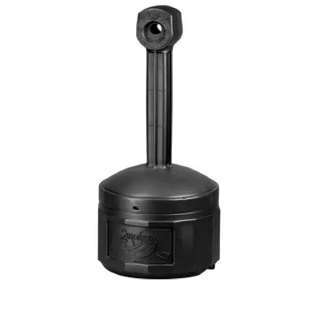 Cigarette - Butt Receptacles - 4 Gallons Black Ashtray