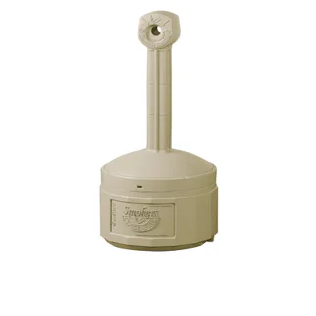 Cigarette - Butt Receptacles - 4 Gallons Black Ashtray