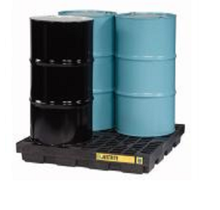 Spill-Control System - Accumulation Center and Ramp-4Drums