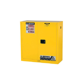 30 Gallon- Safety Flammable Cabinet 112 x 109 x 46 cm, 1 Shelf, 2 Doors