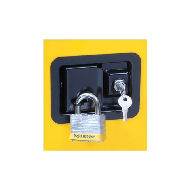 30 Gallon- Flammable Cabinet 112 x 109 x 46 cm, 1 Shelf, 2 Doors