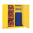 Salesbridges 115 Gallon Double-Duty Drum Safety Cabinet 150 x 86 x 165 cm 1 Drum 3 Shelves 2 Doors