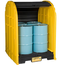 Salesbridges 4 Drums Drum Shed With Rolltop Doors