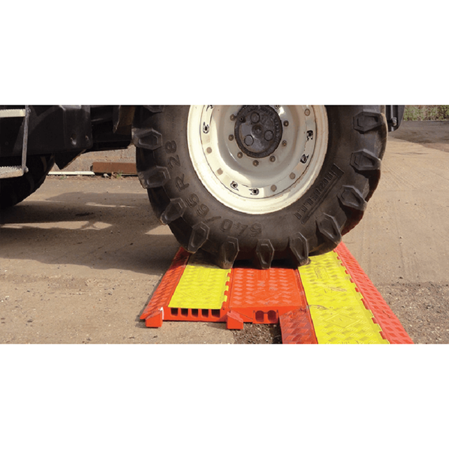 5 Channel Heavy-Duty Cable Protector for 1.35" (3.42cm) Lines - Y/O