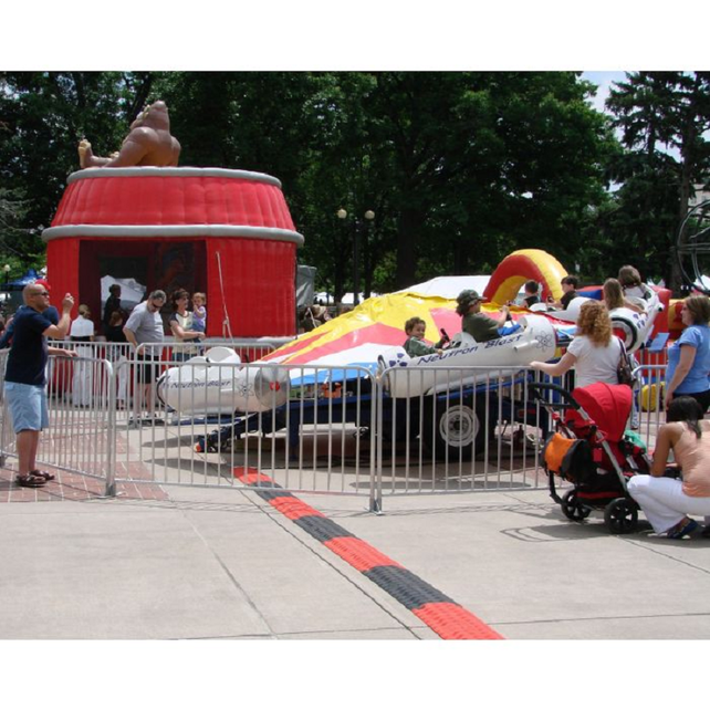 1 Channel Drop-Over Cable Protector for 1 inch (2.54cm) Lines