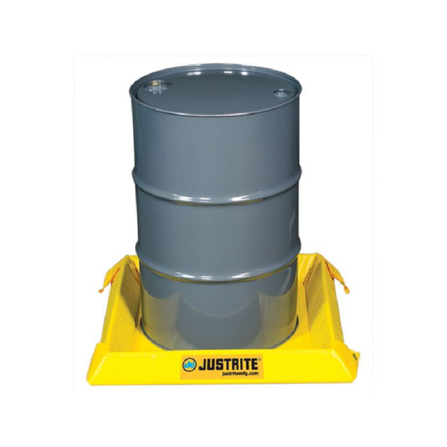 44 Gallon Spill Capacity , 6' x 6' x 2", Maintenance Spill Berm, Yellow 44 Gallon Spill Capacity , 6' x 6' x 2", Maintenance Spill Berm, Yellow