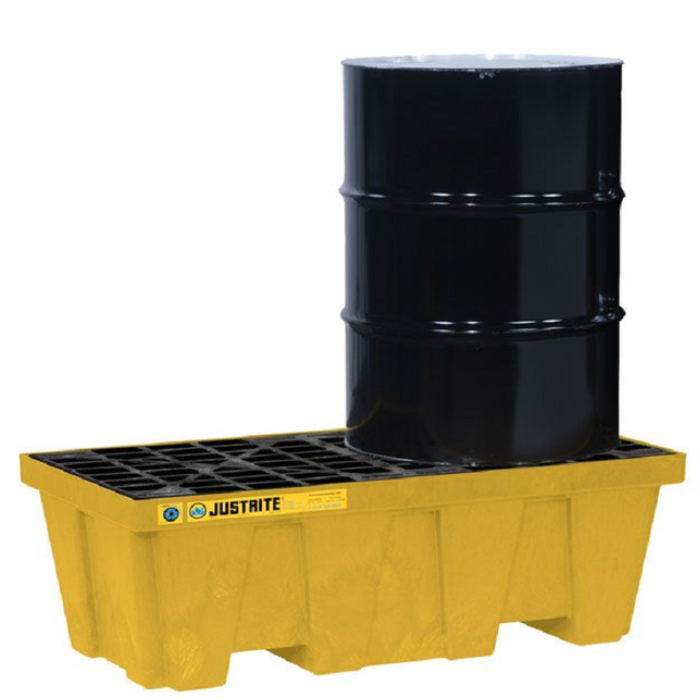 Spill containment container 2 Drums-HDPE-Black