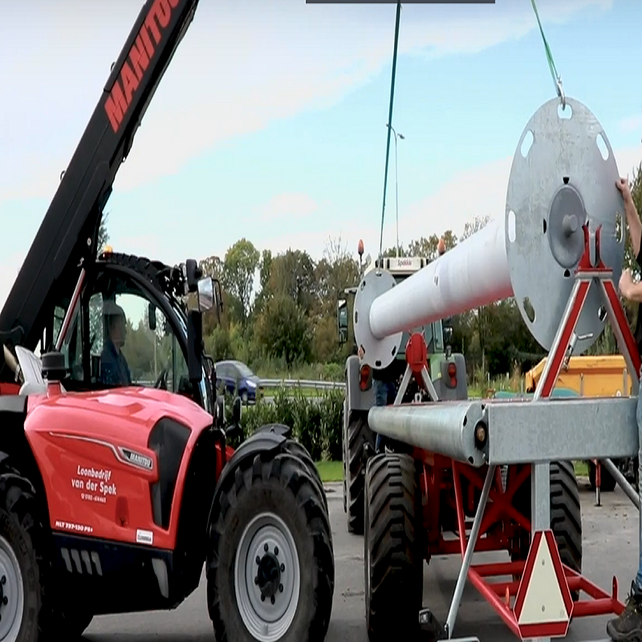 Flexible Fluid Storage WinBag from 100 to 350 cubic meter