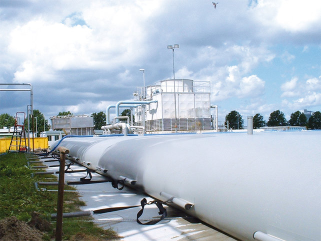 Flexible Fluids Storage BagTank from 100 to 7000 Cubic Meter