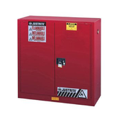 Safety Cabinet for paint 1118mm H x 1092mm W  3 Shelves, 2 Doors,  Self Close