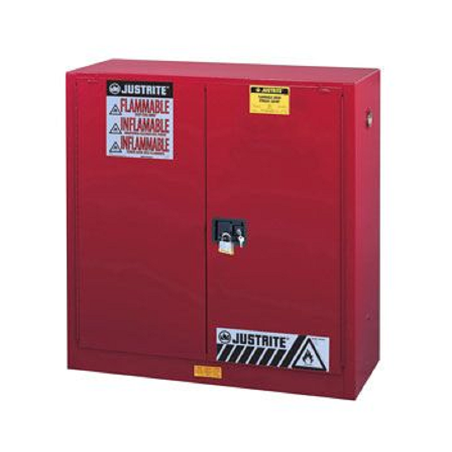 Safety Cabinet for paint 1118mm H x 1092mm W  3 Shelves, 2 Doors,  Self Close