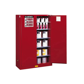 Safety Cabinet for Paint 86 x 86 x 165 cm 5 Shelves 2 Doors, Manual Close