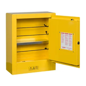 Mini Safety Cabinet for Aerosols 43 x 20 x 56 cm 1 shelf 1 Door, Manual Close