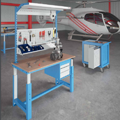 Heavy Duty Workbenches- FIXED HEIGHT / Height Adjustment