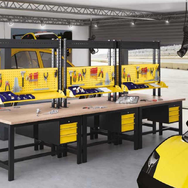 Heavy Duty Workbenches- FIXED HEIGHT / Height Adjustment