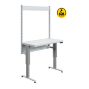 ESD workbench for electronic adjustable height ESD workbench for electronic adjustable height