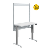 ESD Workstation for Electronics Industry – Height Adjustable, 30 mm Anti-Static Worktop