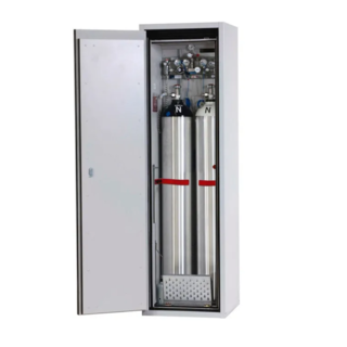 Safety storage for2 gas bottles of 50 liters Type G90  W 600  Interior installation