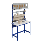 Packing table for warehouse robust and elegant