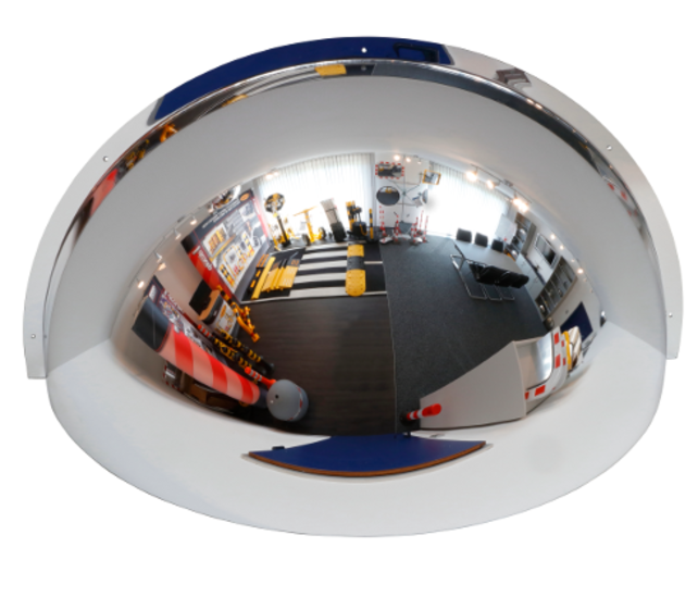 Industrial 180° Dome Mirror 100 cm safety security mirror
