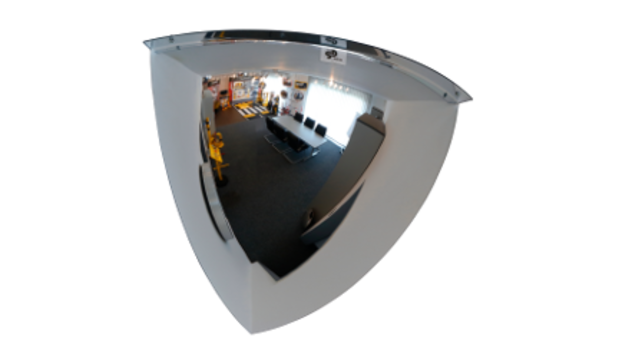 Industrial 90° Dome Mirror 60 cm safety security mirror Industrial 90° Dome Mirror 60 cm safety security mirror