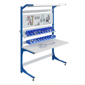 Production line workstation conveyor workbench 150 kg with worktop Production line workstation conveyor workbench 150 kg with worktop
