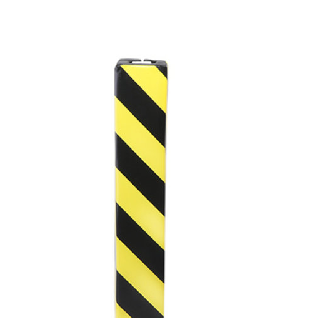 Column Protection 1 Meter Posts 100x100mm PE, Black/Yellow Made in EU