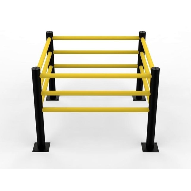 Collision Protection Column Protection “DELTA” 1050 × 1050 × 1216 mm