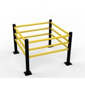 Collision Protection Column Protection “DELTA” 1050 × 1050 × 1216 mm