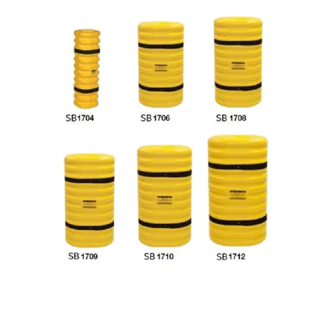 Polyethylene column protection 610 x 610 x 1067mm square shape 15cm