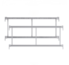 Scaffolding Double Guard Rail 307 – Galvanized Steel / Aluminum
