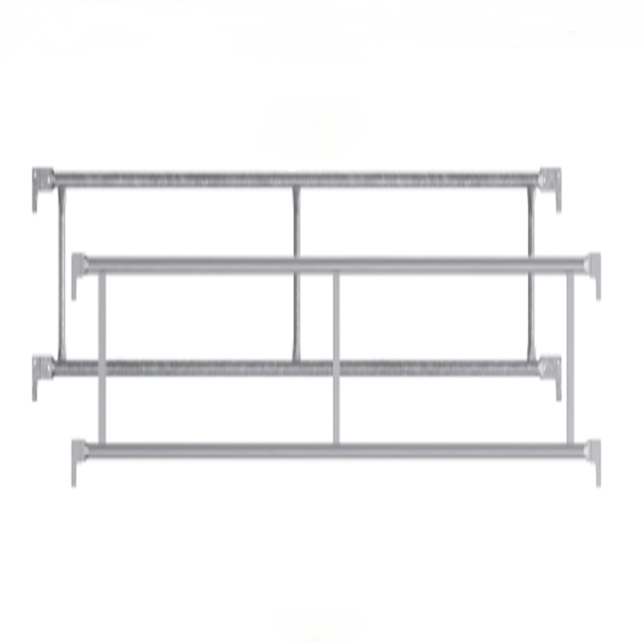 Scaffolding Double Guard Rail 307 – Galvanized Steel / Aluminum