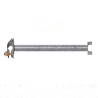 Scaffolding steel end toe board 73