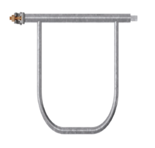 Scaffolding Double Front Guard Rail 73 – Galvanized Steel