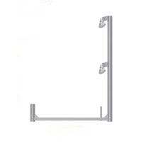 Scaffolding Handrail Post with Platform Protection – 100/73