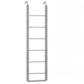 Access Deck with Ladder – Aluminum / Plywood 307 × 61 cm