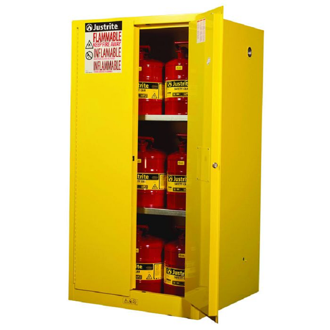 60 Gallon Safety Cabinet 165 x 86 x 86 cm 2 Shelves, 2 Doors
