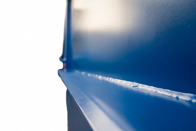 Skip container with lid 7 cbm DIN 30720-1 standard