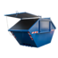 Salesbridges Skip container with lid 7 cbm DIN 30720-1 standard